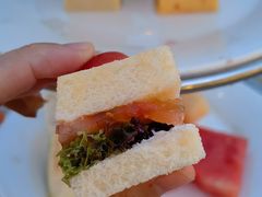 蔬菜三明治-三亚湾皇冠假日度假酒店·临风大堂酒廊