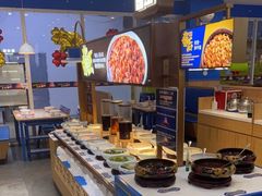 自助取餐区-魔法帽酱料牛肉小火锅(海门步行街店)