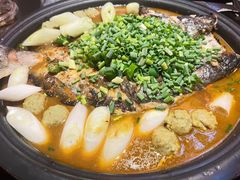 -探鱼·鲜青椒爽麻烤鱼(北京路天河城店)