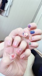 -手牵手美甲