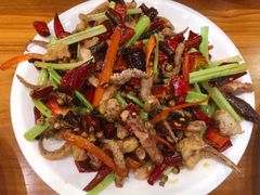 干煸鱿鱼须-陈傻子餐厅(世纪都会店)