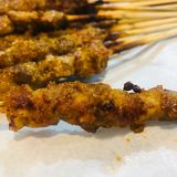 西区花园里的一家新疆烤羊肉,真心好吃