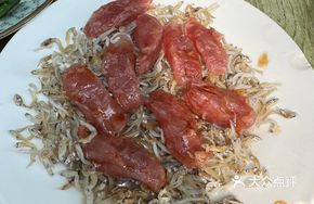 Cured Sausage with Dried Fish