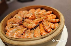 Dendrobium Orchid Stir-fried Spot Prawn