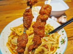 烤羊肉筋-韩师傅老大同刀削面(北苑路店)