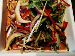 炝汁老虎菜-楼兰新疆主题餐厅(坂田佳华领汇广场店)