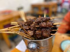 招牌烤牛肉串-炒豆合作社(东四总店)