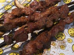 招牌红柳羊肉串-新疆烧烤王(广灵店)