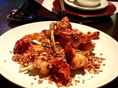 烹炸大花虾-湖滨28中餐厅·西湖宴·杭州君悦酒店