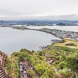 城山日出峰看日落