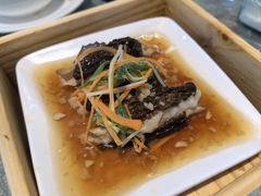 养生虾胶酿羊肚菌-點無缺茶楼·海鲜酒家(世博店)