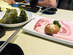 山蒜叶猪五花-阿泽禧烤肉(民兴花园店)