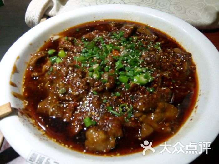 蓝田印象-水煮肉片-菜-水煮肉片图片-蓝田县美食-大众点评网