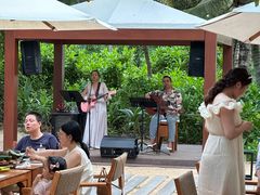 -三亚艾迪逊酒店·海滩烧烤 BARBACOA·现场乐队·浪漫晚餐·烧烤海鲜