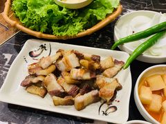 烤五花肉-秀男家米肠汤饭