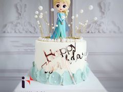 冰雪奇缘主题动物奶油蛋糕-艾加柒克蛋糕茶歇甜品台(春熙路店)