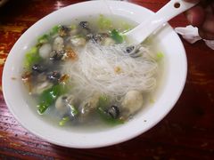 蚵仔线面-建国蚵煎蚵面