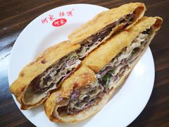 牛肉鸡蛋壮馍-何家壮馍店(南关总店)