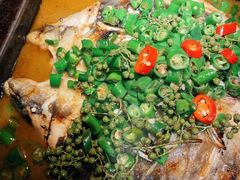 -探鱼·鲜青椒爽麻烤鱼(东城万达广场店)