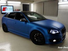 珠海尊车汇高端汽车服务(艾利丹尼森车哑光蓝身膜)-珠海尊车汇龙膜精英店