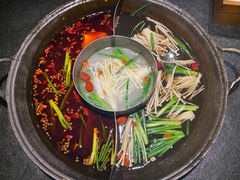 豆浆三味锅（含豆花）-渝涯重庆豆花老火锅(中赢国际店)
