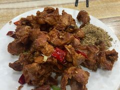 炸脆鸡胗-老七饭馆 清真菜(光荣道总店)