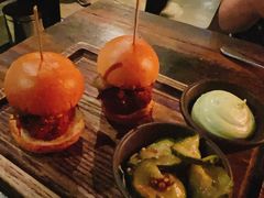 伊比利亚猪肉鹅肝汉堡-Ocean's Table 欧舍