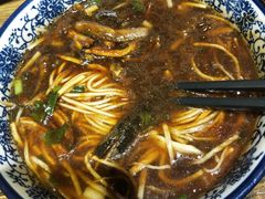 酱爆鳝丝面-顺丰面馆(打浦店)