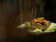 平菇生菜松子沙拉-Hakkasan Restaurant Las Vegas
