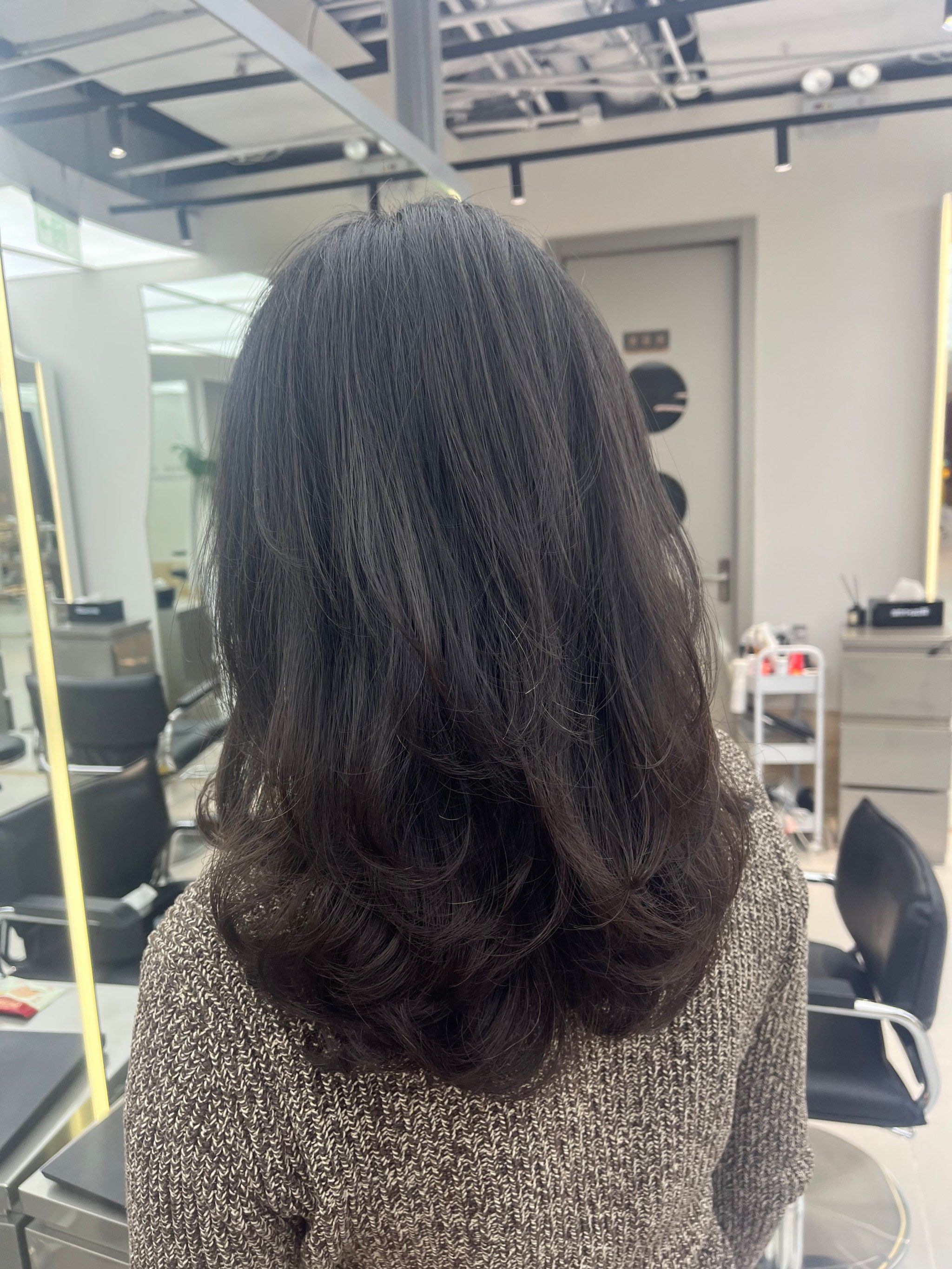 温柔系发尾c型卷,get✔️