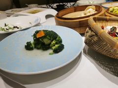 蒜蓉西兰花-百年认一力·清真牛羊肉(南中环店)