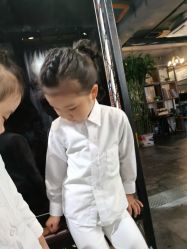 -海岸风光儿童摄影