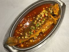 招牌乾燒大黃魚-京味斋·北京烤鸭(北京南站洋桥店)