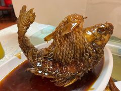 挣蹦鲤鱼-奥华餐厅·老张记(台基厂店)