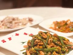 青瓜苗炒河虾-老洋坊饭店(厚街东宝路店)