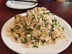 小葱拌豆腐-玫瑰红烤羊排(北新桥三条店)