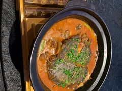 辽参焖黑龙滩鱼头王-许家菜.艺创菜(仁和新城店)