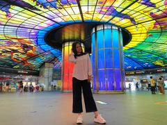 -捷运美丽岛站(The Dome of Light)
