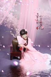 -后宫·古装汉服京剧儿童亲子全家福摄影