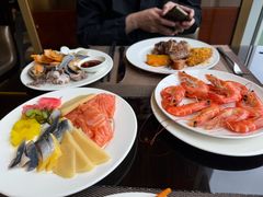 -大中华希尔顿酒店-念自助餐·海南美食·三文鱼