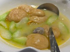 蛤蜊丝瓜面筋汤-老人和饭店(淮海中路店)
