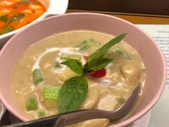 中部绿咖喱鸡肉-帕蓝·暹罗料理(曲阳店)