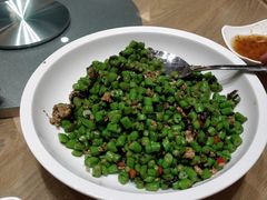 肉沫豆角-香港深井掂檔烧鹅茶餐厅(海韵城店)