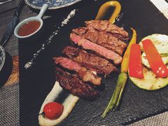 澳洲M3和牛肉眼当季蔬菜海盐-蓝瓶子BlueBottle(东瓯智库店)