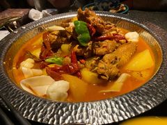 沙湾原始大盘鸡-丝路金桃·新疆菜(徐汇店)