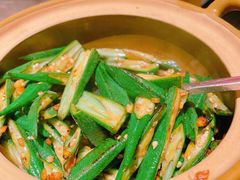 爆炒秋葵-金鸭季·北京烤鸭(深业上城店)