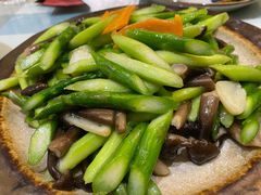 芦笋鸡枞菌-君霖海鲜私房菜(春柳店)