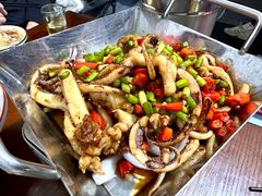铁板鱿鱼须-昱龙大盆牛蛙馆(三兴街总店)
