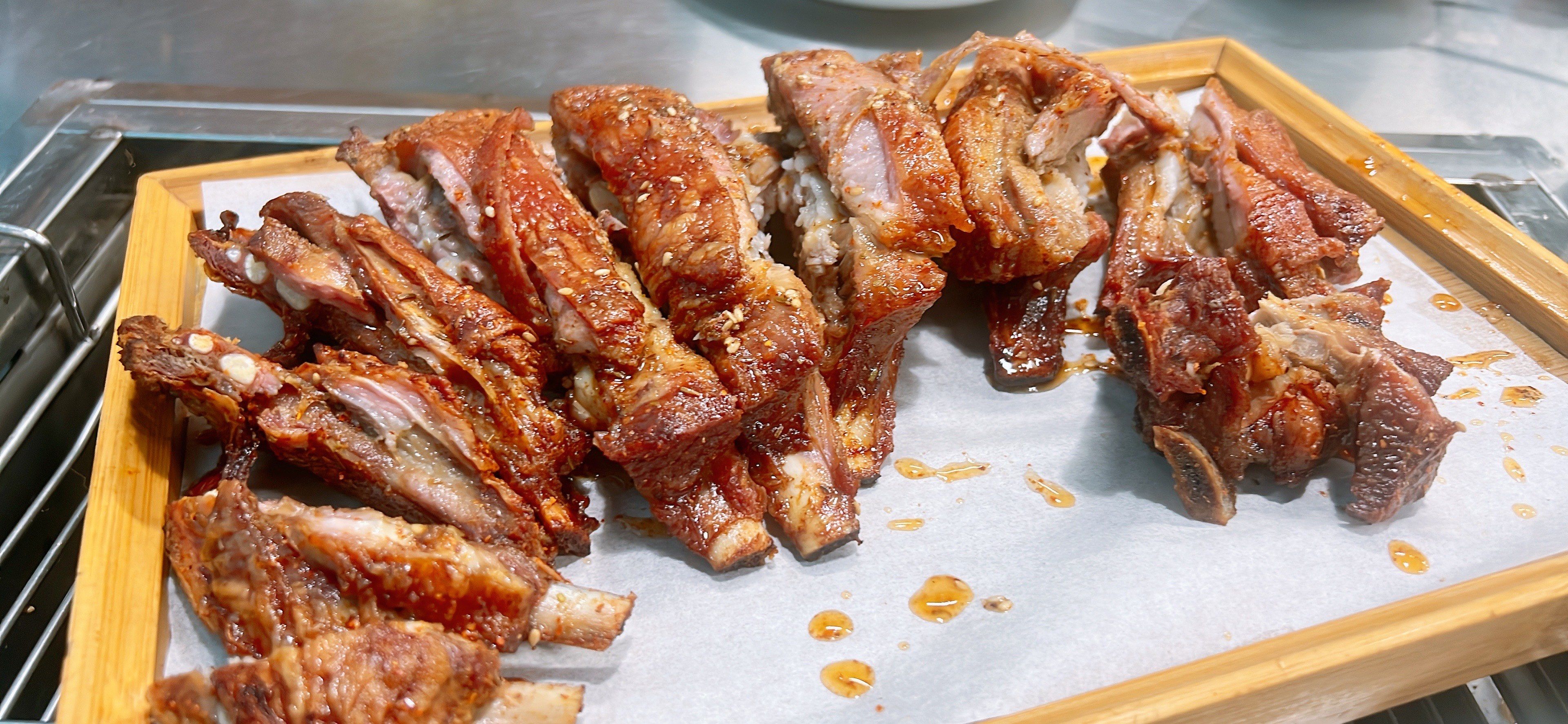 找到的好吃的烤羊排