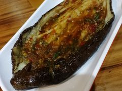 烤茄子-二红烧烤排骨串(麦岛店)